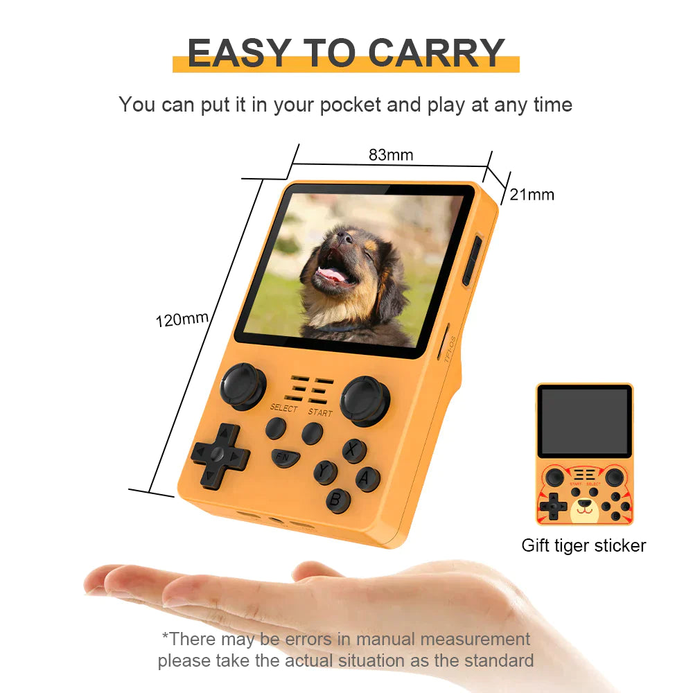 Powkiddy Console features a Lightweight and Easy to Carry Design